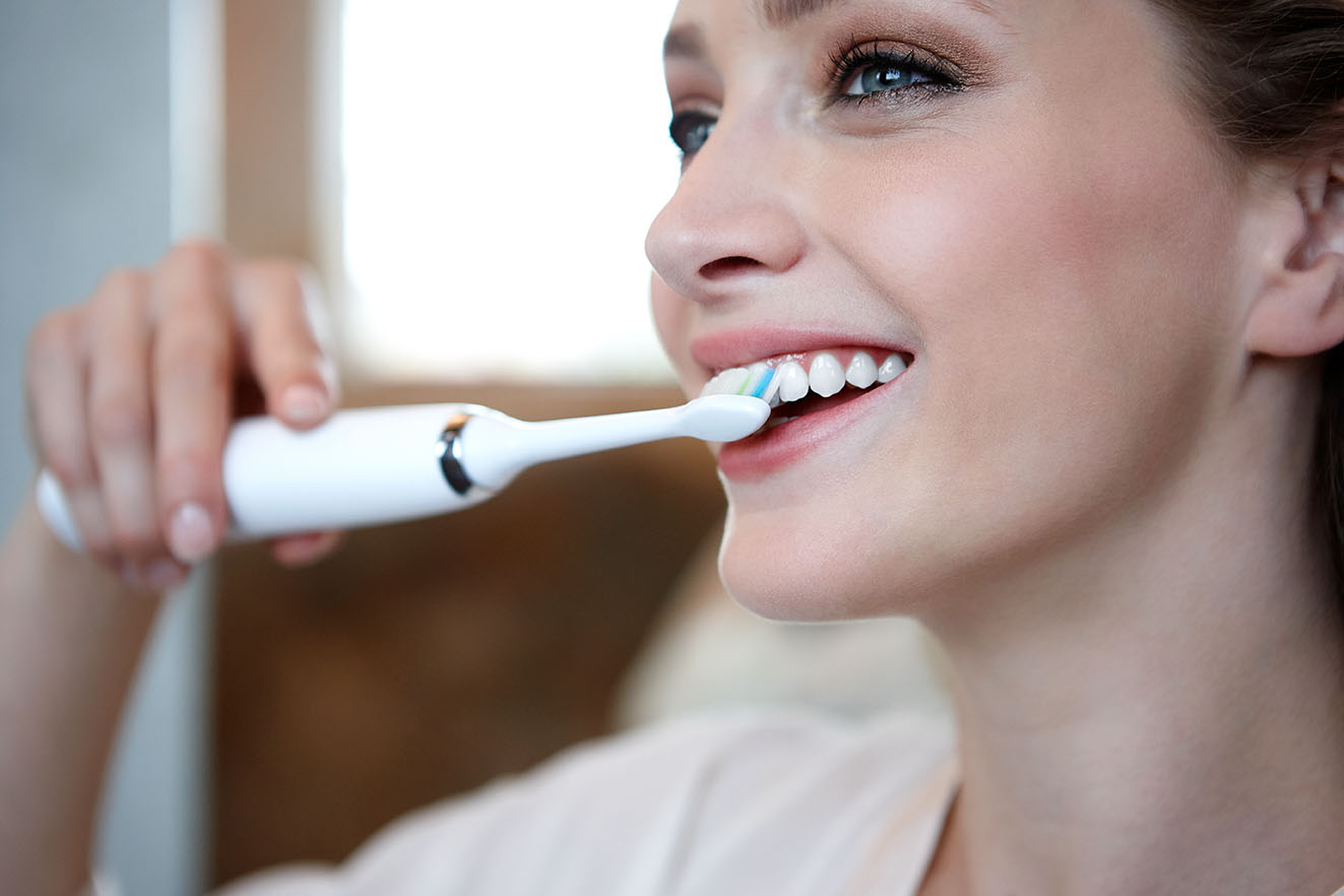 Detail sonického zubního kartáčku Philips Sonicare